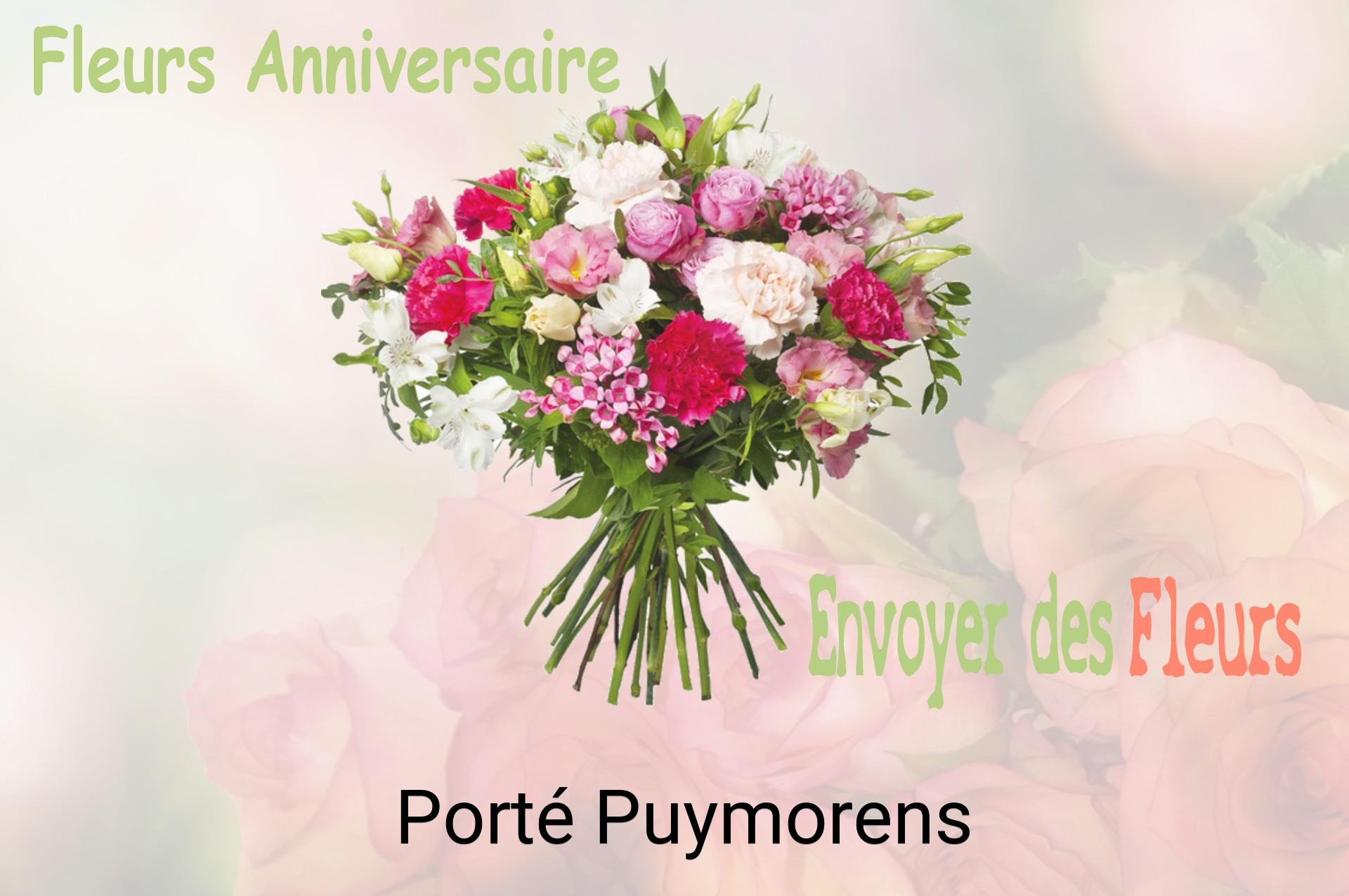 Bouquet de fleurs d’anniversaire livré à Porté-Puymorens